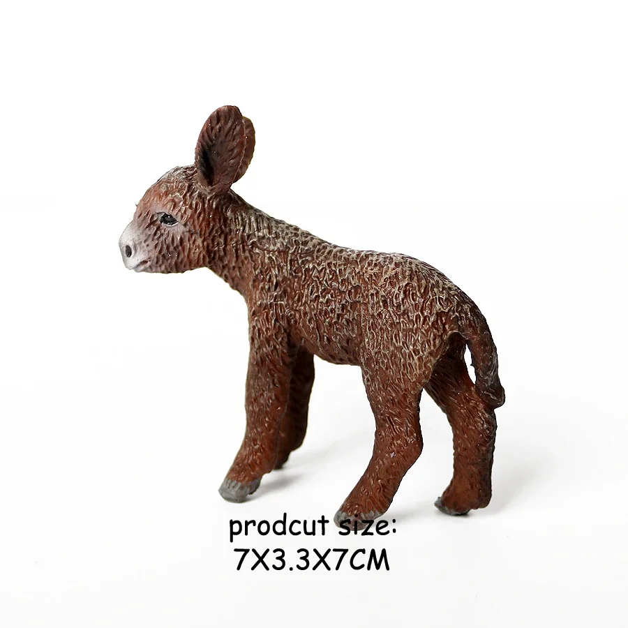 Figuras De Animales De Burro, Figuras De Granja En Miniatura, Modelo Realista De Plástico, Safari LTD, Diorama, Terrario De Juguete, Miniaturas Grandes Para Niños - España