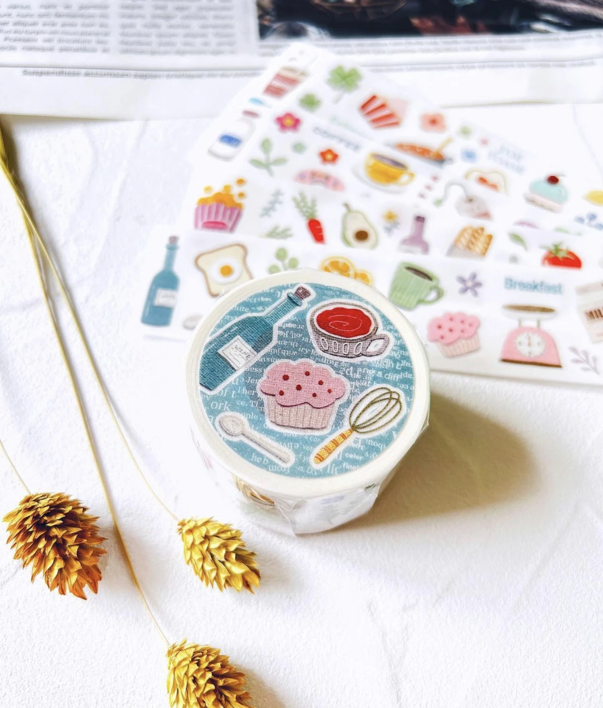 

Милая маленькая лента Washi PET для изготовления открыток своими руками