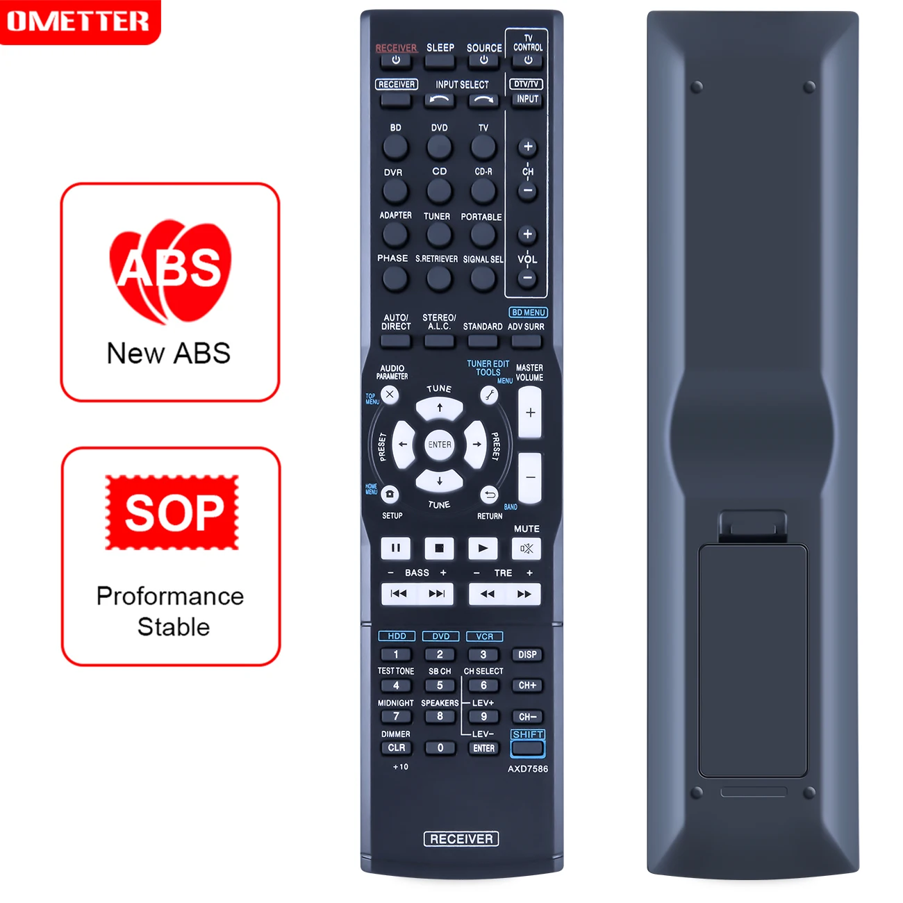 Telecomando Per Ricevitore Av Pioneer Vsx-94Txh Vsx-321-K-P Vsx-1023-K Axd7586