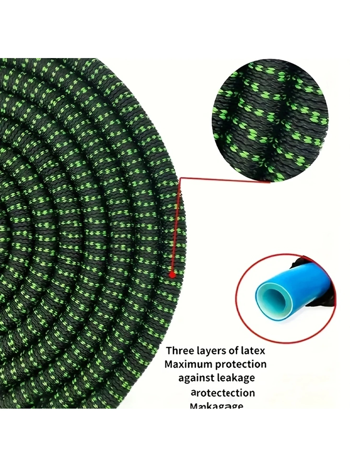 خرطوم ري الحديقة مرن 25 قدم 8 وظائف