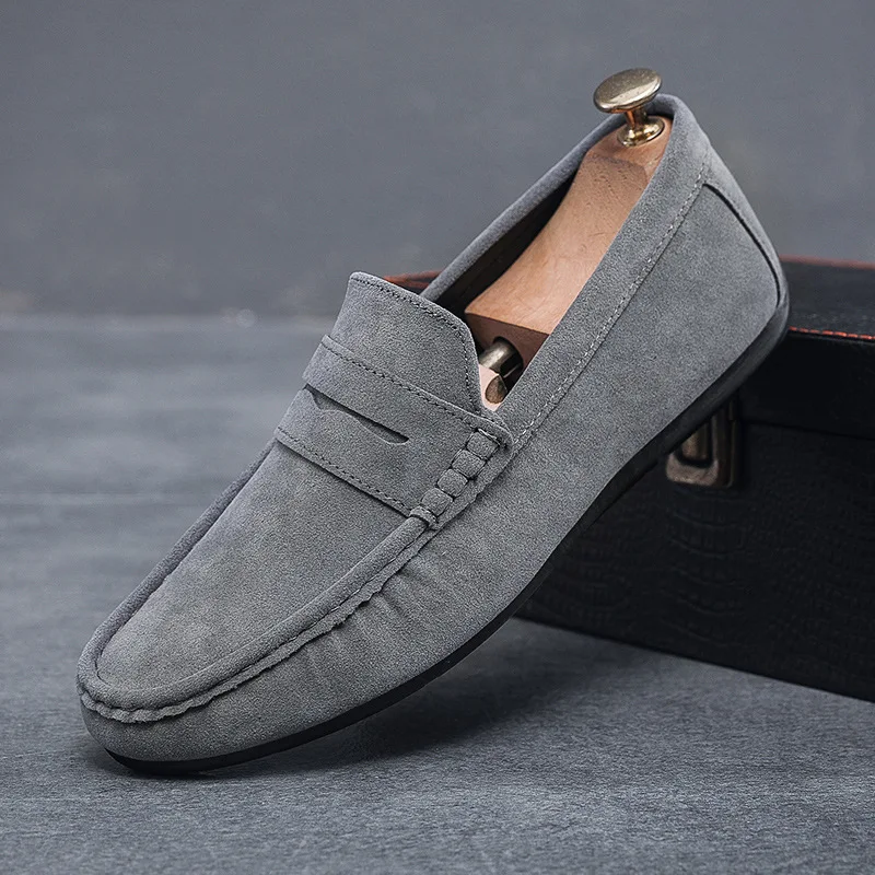 Dropship Brand Fashion Summer Style Soft Moccasins Men Loafers High Quality  Leather Shoes Men Flats Shoes Casual Gommino Driving Shoes to Sell Online  at a Lower Price