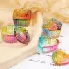 Manicure Cup Manicure Tool Acrylic Powder Storage Glass Cup with Dust Lid Dip Dish Acrylic Powder Holder for Nail Design 4
