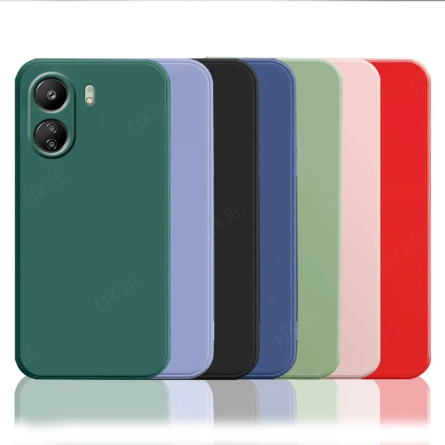 Xiaomi Redmi 10A Funda Gel Tpu Silicona Líquida Verde