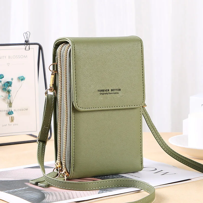 OQSC Small Crossbody Sling Bag - Lightweight Nylon Chest Bag For Phone & Essentials, Travel & Hiking