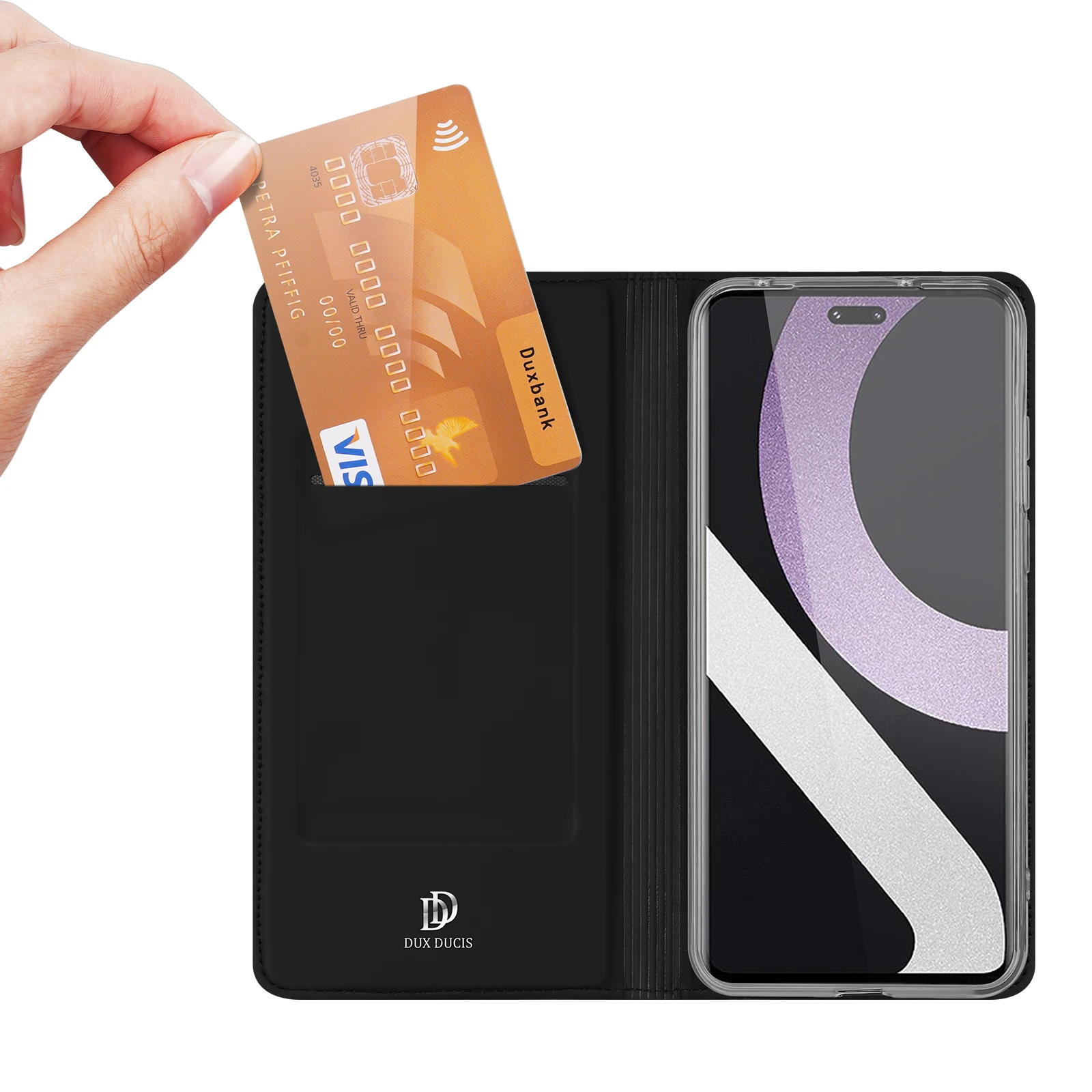 

Чехол DUXDUCIS мобильный телефон для Xiaomi 12 Lite 5G NE роскошный Магнитный кожаный чехол-кошелек с откидной крышкой с устойчивой подставкой и отделениями для карт