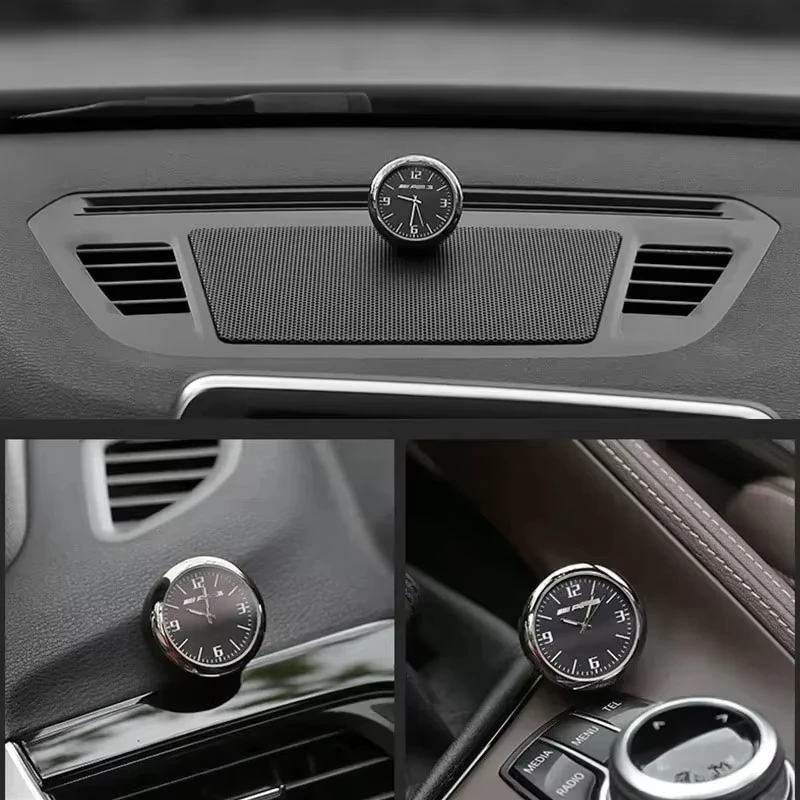 메르세데스 벤츠 AMG GLE GLC GLS GLK GLA CLS CLA W211 W212 W210 W203 W204 W205 W176 E260 E200 A B C E-클래스용 디지털 자동차 시계