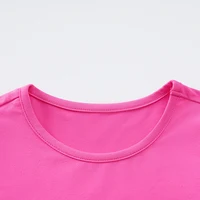 Cartoon Outdoor 2024 New Style Purple T-shirt Boy Girl Baby Short Sleeve Print Clothes Children Kid Summer Trendy Hipster Casual 5