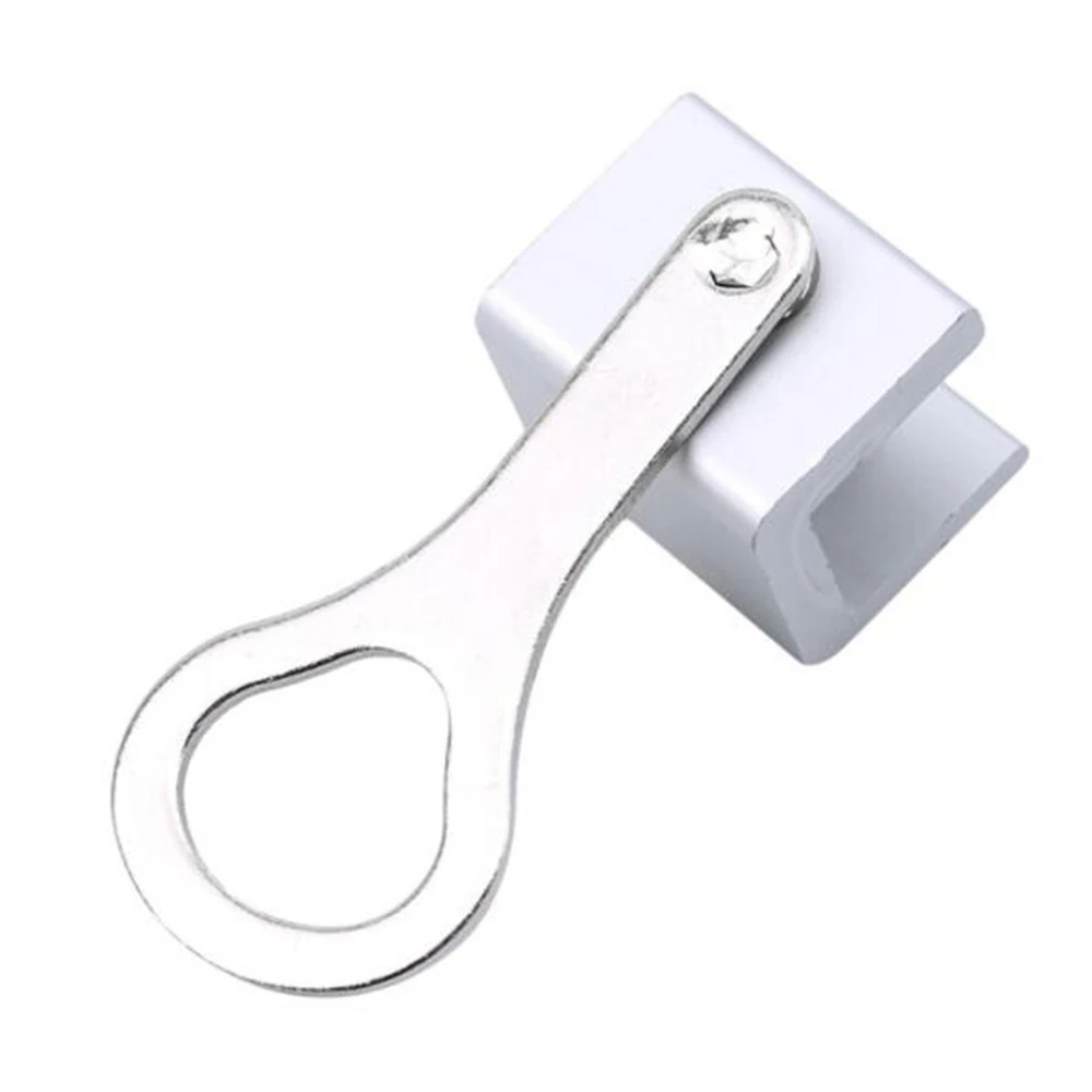 Description Picture 3 of itemApstelle Sliding Door Window Locks Padlock Stop Aluminum Alloy Door Lock Frame Security Lock with Keys Safety Key Lock