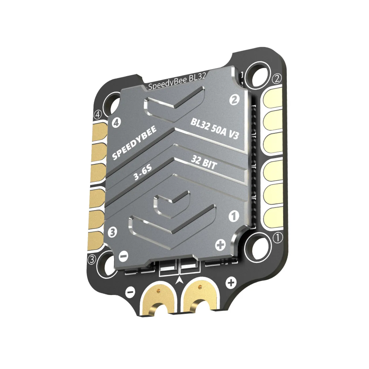 Стек SpeedyBee F7 V3 BL32 50A 30x30, совместимый с беспроводными прошивками iNAV, BF и Emuflight thumbnail 6