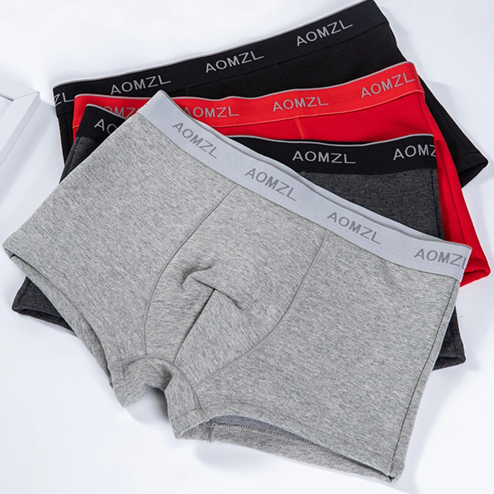 Men Warm Boxershorts Underwear Winter Fleece Boxer Briefs Stretch Breathable Trunk Shorts Comfort Underpants For Man Panties A5