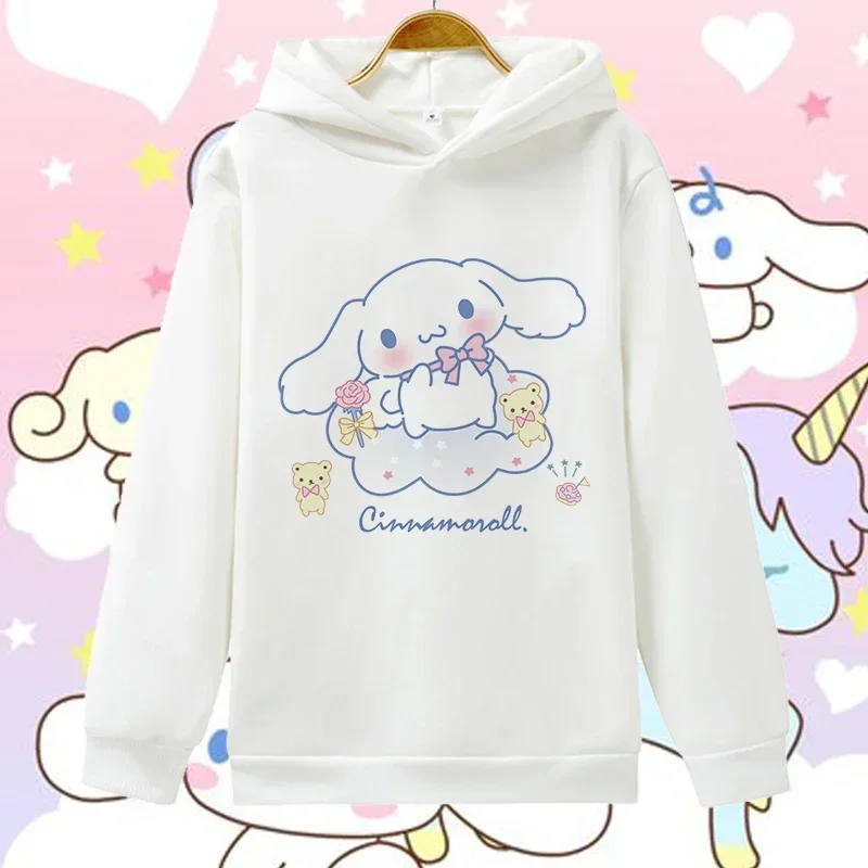 

Детская толстовка с длинным рукавом Sanrio, с мультяшным принтом