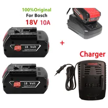 

100% Original18V 8ah Oplaadbare Lithium Ion Batterij Voor Bosch 18V 6.0A Backup Batterij Draagbare Vervanging BAT609