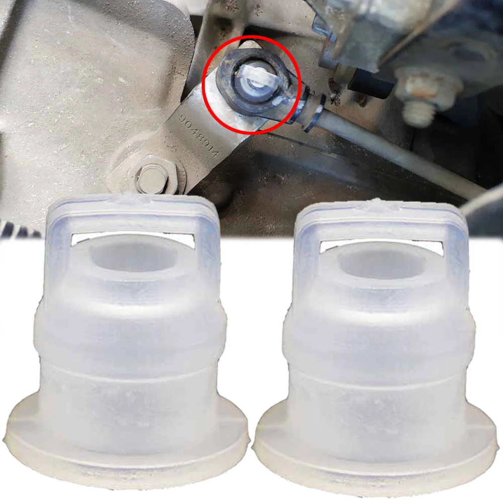 Auto Gearbox Gear Shift Cable Linkage Bushing Rubber Sleeve 2X For Chevrolet HHR Captiva Sport Repair Kit 2005 2006 2007-2015 transmission shifter repair kit shift cable bushing