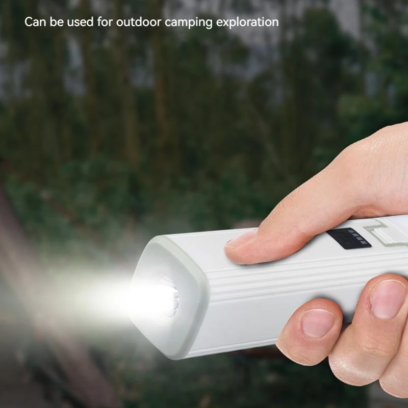 Lampe Torche/lanterne Solaire Brobantle – Rechargeable USB – LED – Orange – Camping