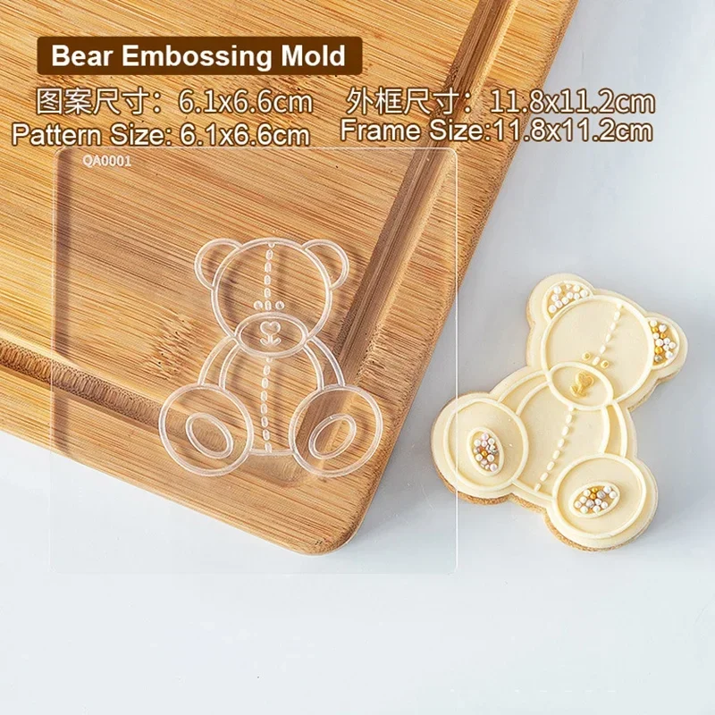 Bear Embossing Mold