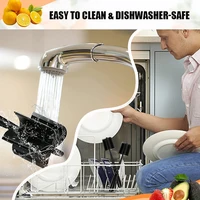 Новый бытовой кухонный измельчитель мяса, ручная мясорубка, лопаточка для смешивания, измельчения и измельчения мяса, кухонный инструмент — изображение 6