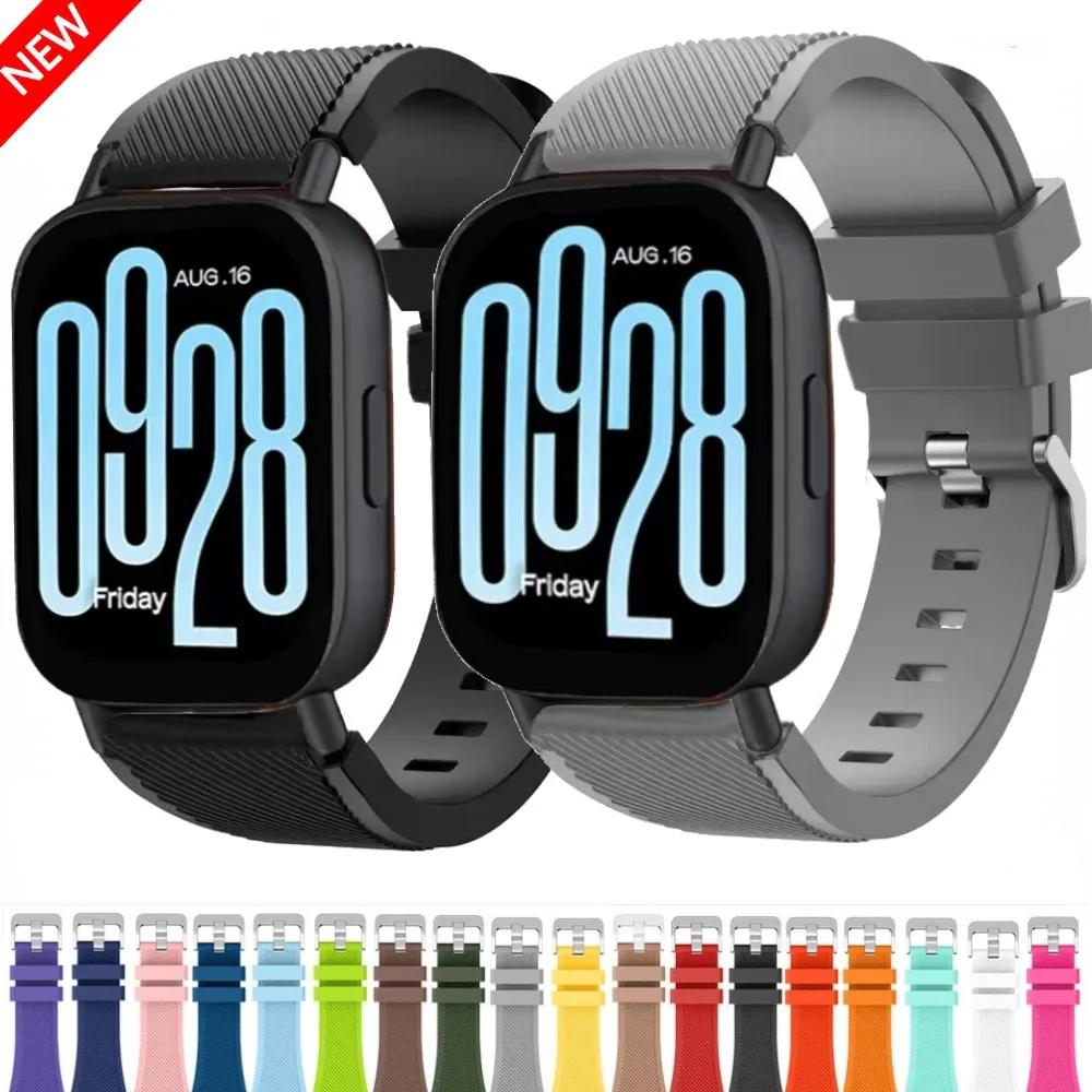Universal 22mm Silicone Sport Watch Strap - Premium Smart Watch Band Accessory