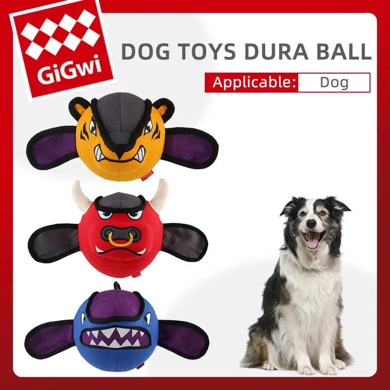 

Игрушка для собак GiGwi, мяч Dura серии, в форме животного, аэратор, плюшевая моющаяся игрушка для маленьких собак, щенков, взаимодействие, уличные аксессуары для домашних животных
