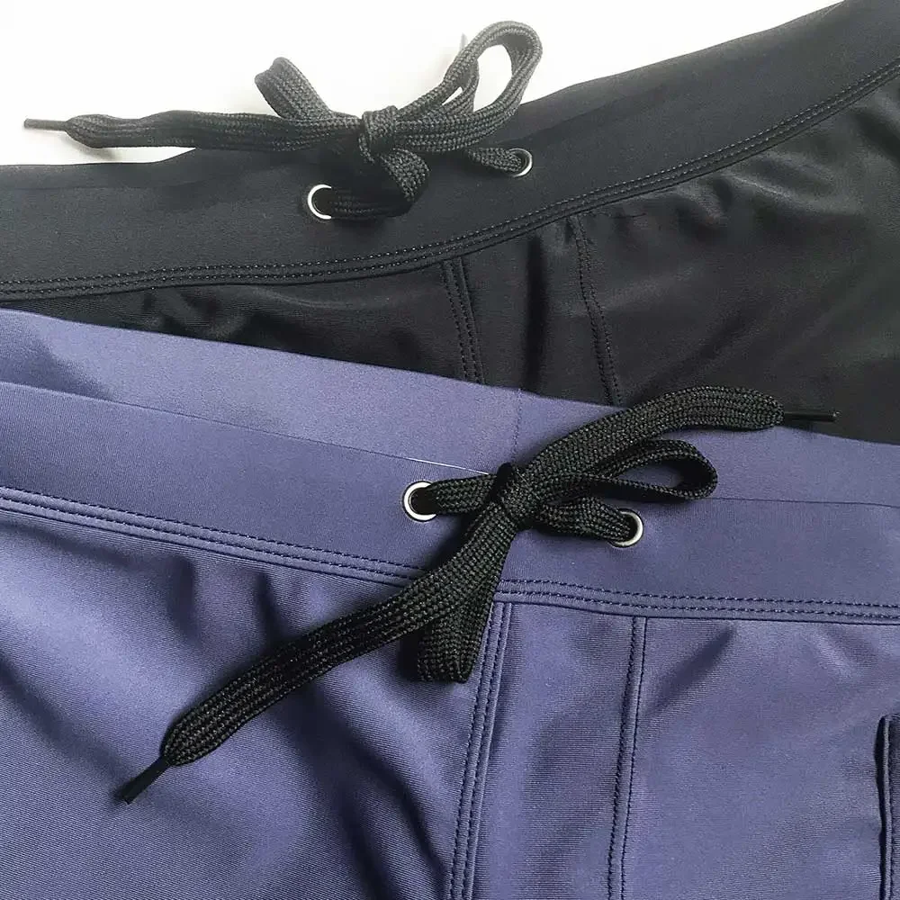 Swim Trunks Swim Shorts Men Swimsuit Mens Swim Trunk Swimwear with Zipper Pocket Bathing Suit Swimming Boxer Brief Square Leg Mesh Liner Board Shorts Swimsuits
