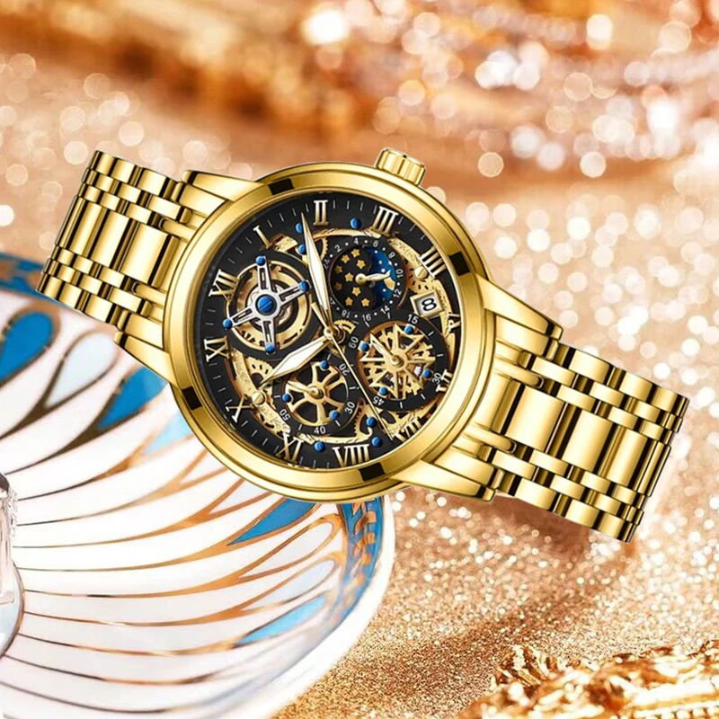 LIGE Exquisite Minimalist Women Watch Luxury Fashion Stain Steel Ladies Waterproof Quartz Wristwatch Rose Gold Female Clock