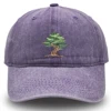 BONSAI  TREE Hat Embroidered ORNAMENTAL TREE Baseball Cap Retro Men Woman Cotton Hat Unisex 3