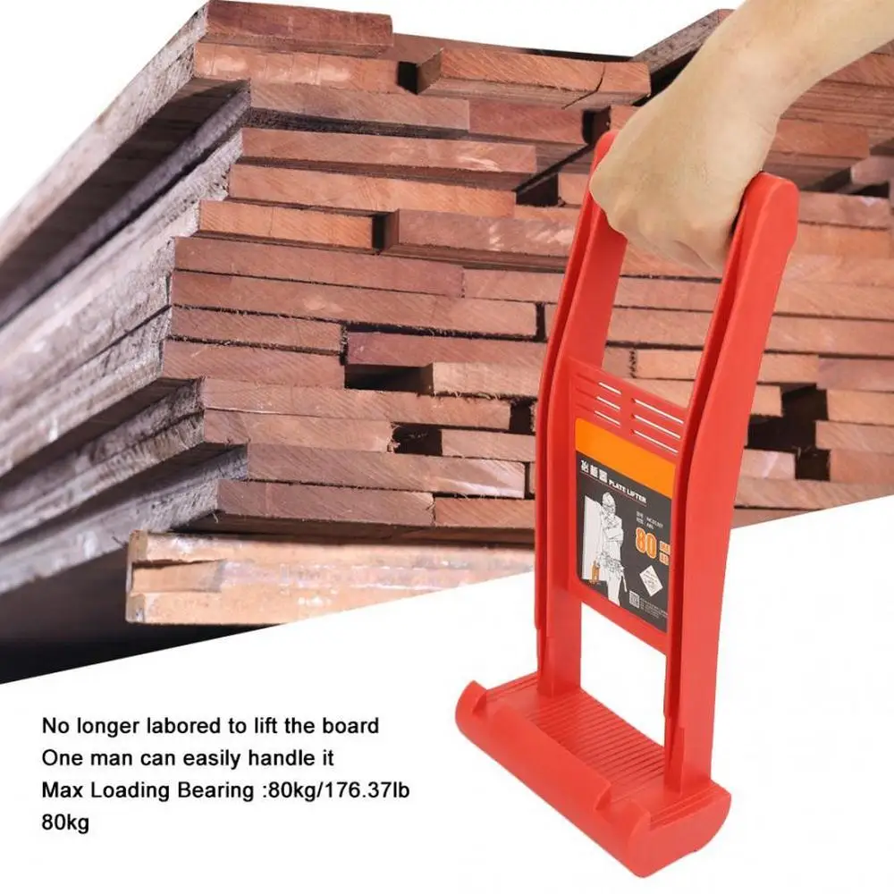 80KG Load Lifter Giant Panel Board Extractor TPR Handle Tile Plasterboard Marble Carrier Plywood Drywall Wooden Handy Grip Tool