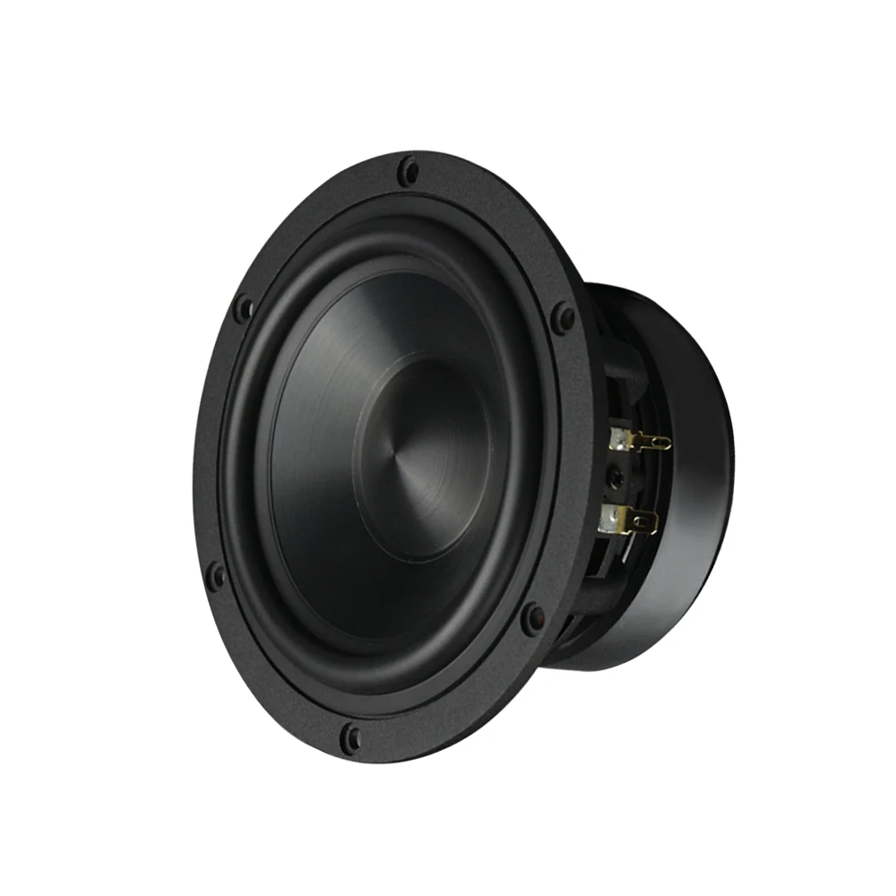 Mid-Bass Speaker 5.25 Inch 4 Ohm/8 Ohm 60W Speaker Aluminum Ceramic Basin High Fidelity Waterproof 1PCS
