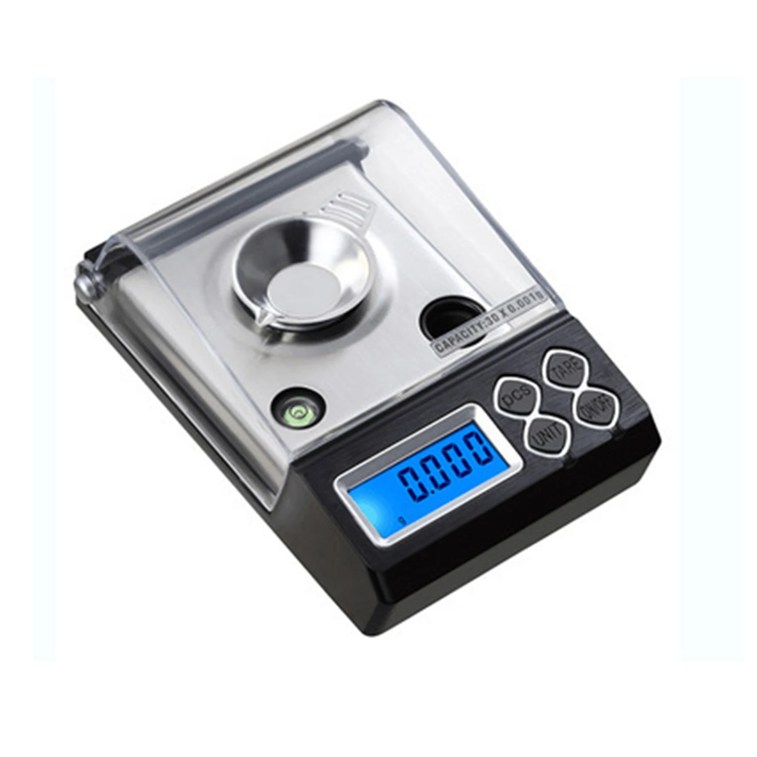 High Precision Digital Milligram Pocket Scale 50 x 0.001g sensitivity Portable Reloading Weighing Jewelry Gold and Gems Scale