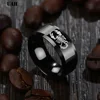 UAH Punk Scorpion Stainless Steel Male Retro Ring Scorpion Pattern Stainless Steel Titanium Rings for Men Jewelry 4