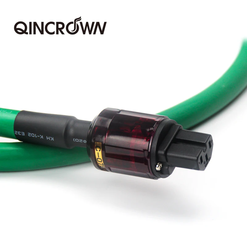 QINCROWN MCINTOSH 2328 전원 코드 HIFI 전원 케이블 EU/US 플러그 AC 오디오 전원 케이블