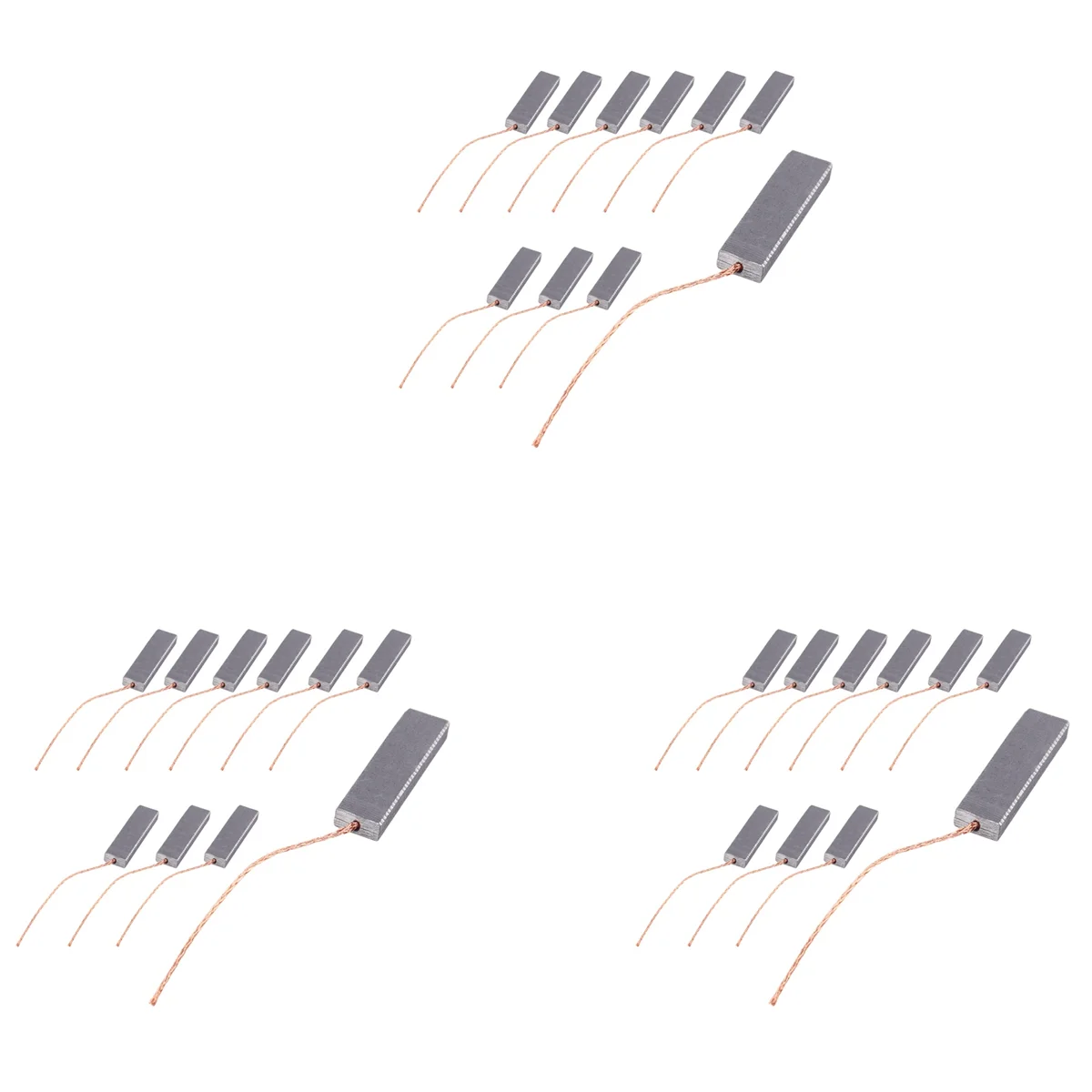 Set Di 2 Spazzole Carbone Per Lavatrice Bosch Siemens – Ricambio OEM (12,5x5x35mm)