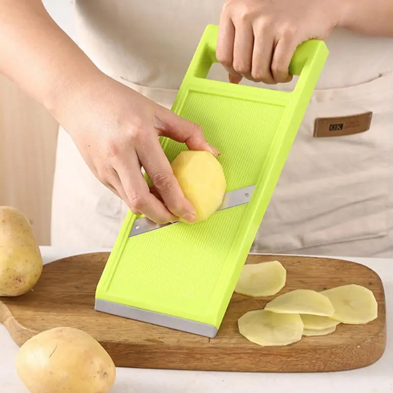 Multifunctionele Vegetable Cutter Anti-slip Steel Blade Mandoline Slicer Potato Peeler Carrot Cheese Grater Kitchen Accessories vegetable shredder food slicer