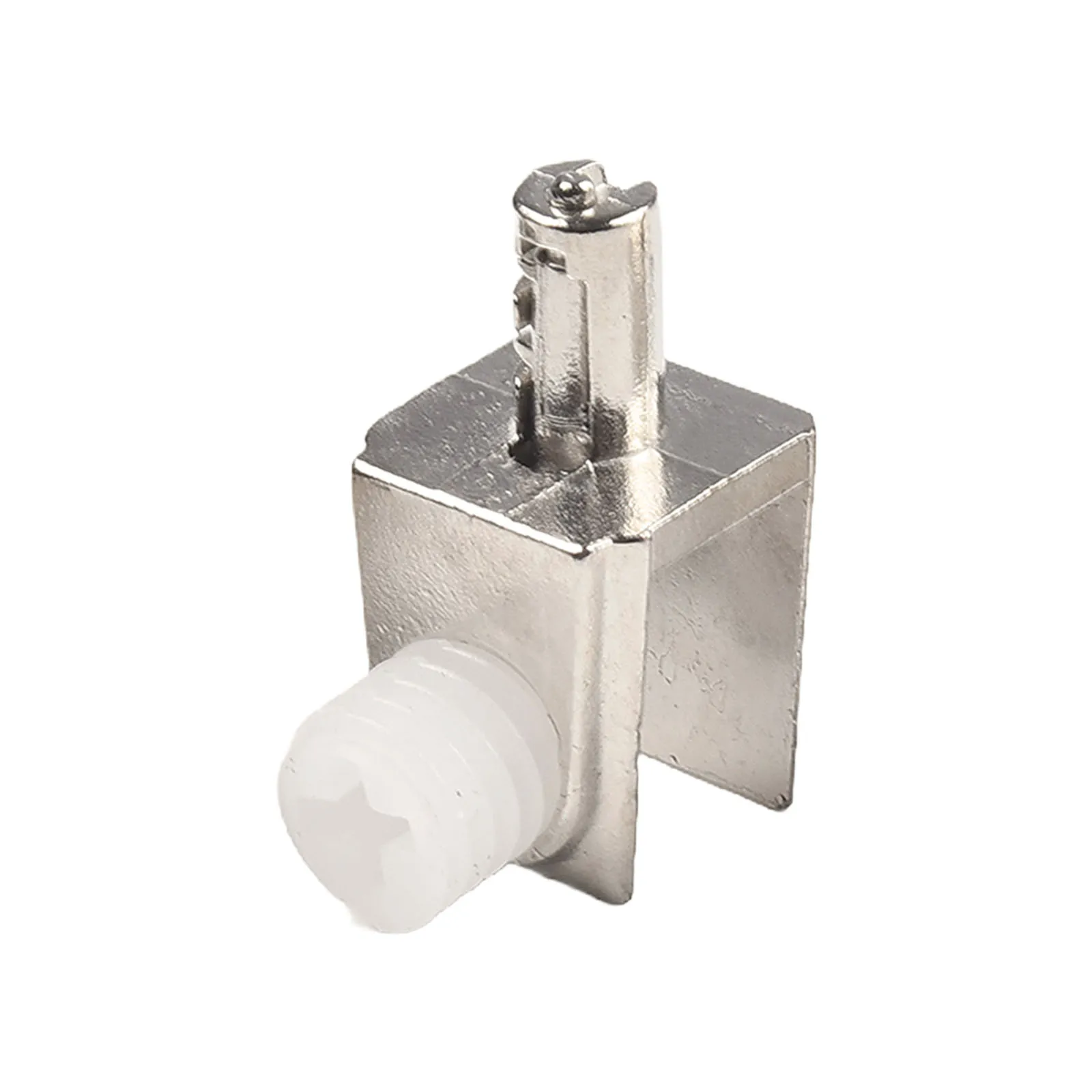 Description Picture 3 of item10pcs Adjustable Glass Clamps Glass Brackets With Pin Wall Mounted Shelf Holders Layer Board Glass Clip Shelf Clamp Hardware