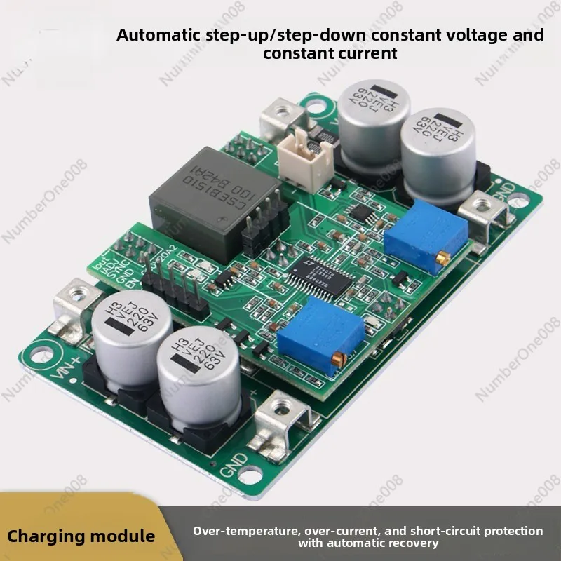 조정 가능한 DC-DC 벅 부스트 컨버터 모듈, LED 디스플레이가 있는 고전력 정전압 전류 스텝 업 다운 전원 공급 장치