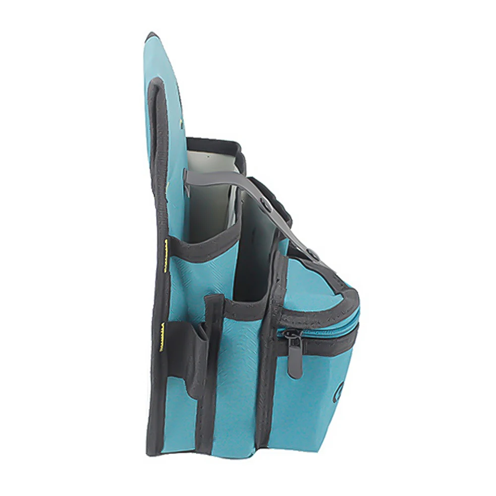 Oxford Cloth Electrician Waist Tool Bag Multifunctional Multi-pockets Storage Waist Bag Waterproof for Drill Wrench Screwdriver 4