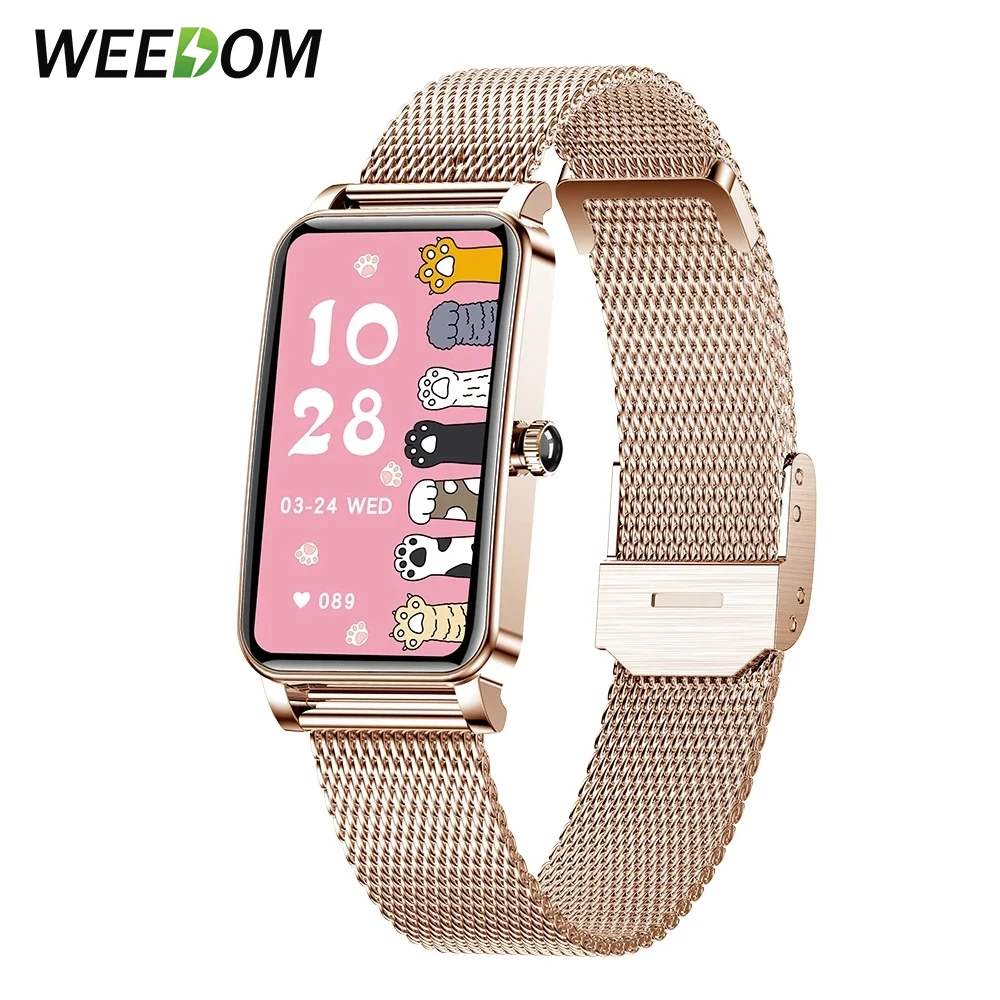 Smart Watch Women Smart Watch Dials Full Touch Screen IP68 Waterproof Heart Rate Monitor