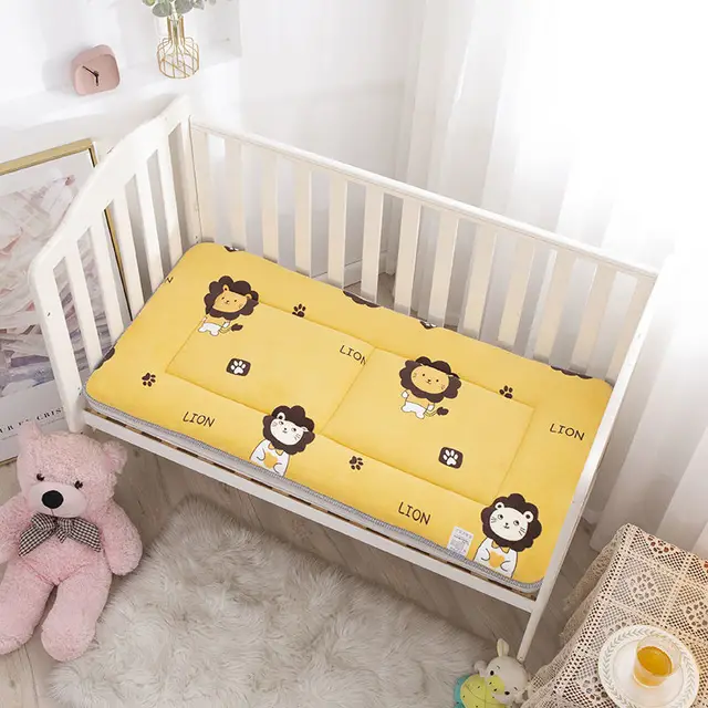 Waterig garage Portier Matras Cot 120X60 Winter Kinderen Crib Matrashoes Pad Baby Jongens Meisjes  Peuters Cartoon Baby Beddengoed Bed lakens Fleece - AliExpress Moeder &  Kinderen