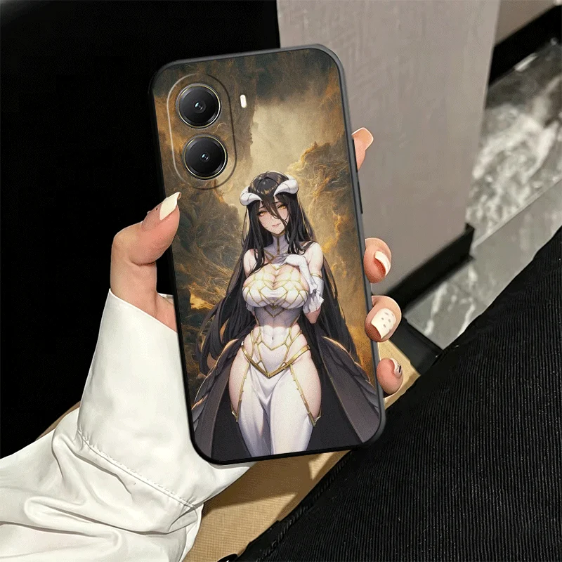Albedo O-Overlords Anime Silicone Phone Case