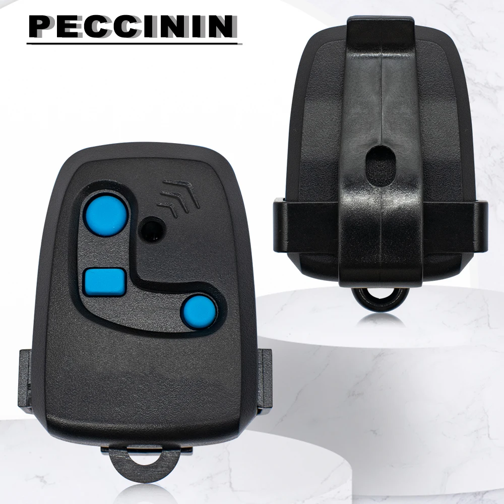 PECCININ Remote Control 433.92MHz Rolling Code 3 Buttons Electronic Gate Control Garage Door Opener Transmitter 3