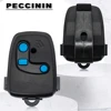 PECCININ Remote Control 433.92MHz Rolling Code 3 Buttons Electronic Gate Control Garage Door Opener Transmitter 3
