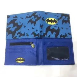 Sleek Batman Superhero Bifold Leather Wallet with Card Slots & Zipper Pocket (14)