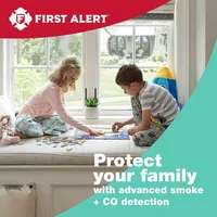 BRK SC9120B-3 Hardwired Smoke and Carbon Monoxide (CO) Detector with Battery Backup, White, Pack of 3 2