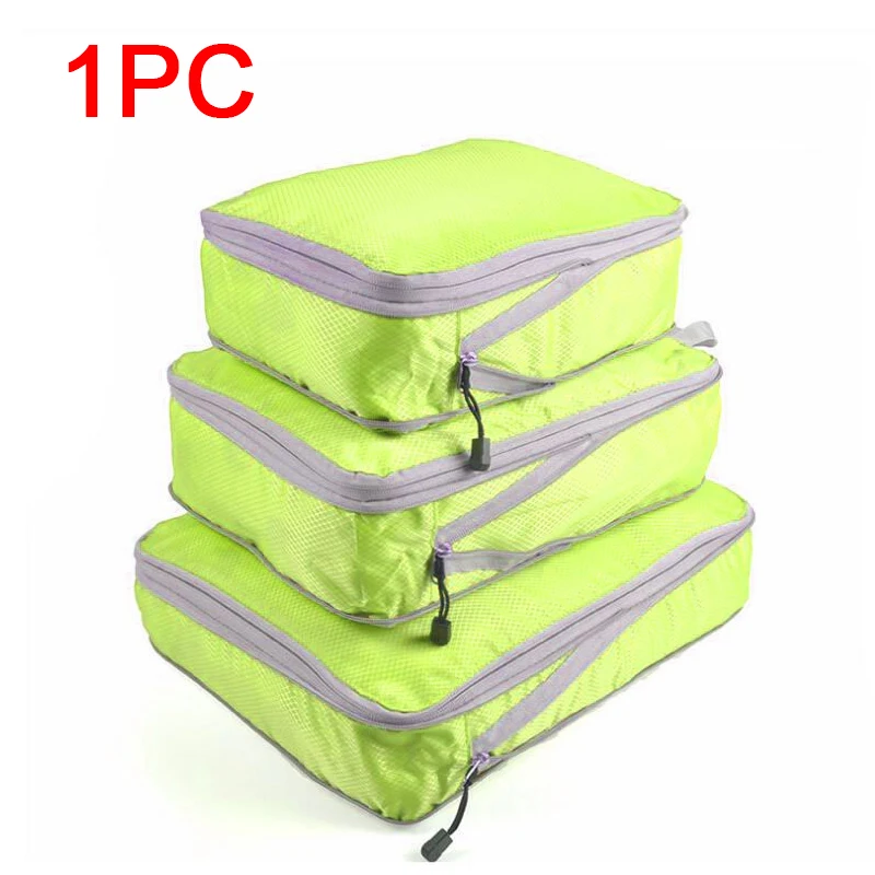 Compact Waterproof Travel Storage Bag - Foldable Nylon Packing Cube