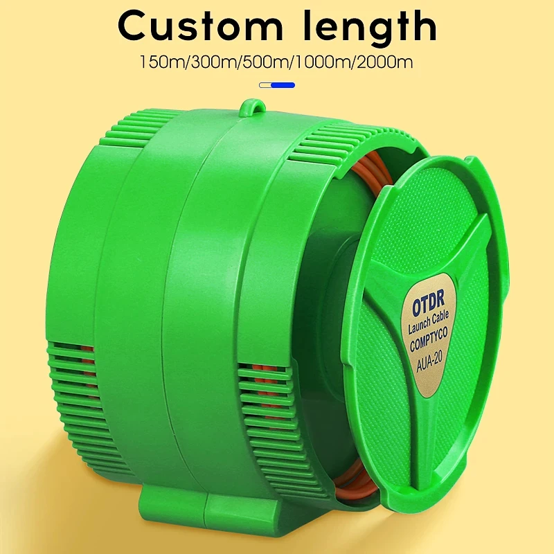 OM4 OTDR Launch Cable Fiber 150~2000M (optional)multimode Mode Test Extension Cord Dead Zone Eliminator Connector customization