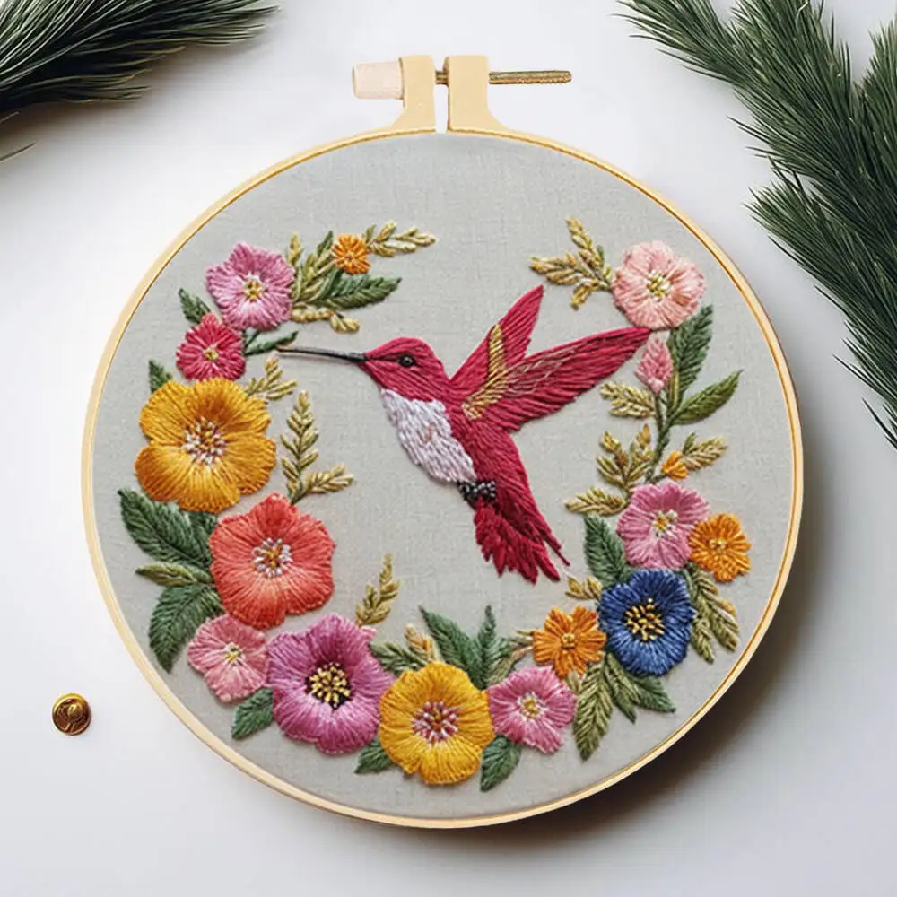 Animal Embroidery Starter Kit 6