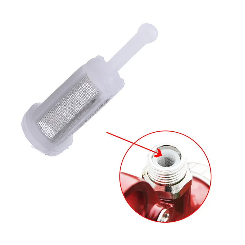 10Pcs/Set Plastic Auto Car Disposable Gravity Type Feed Filter Paint Spray Gun Mesh Strainers Tool Diameter 11mm Length 36mm