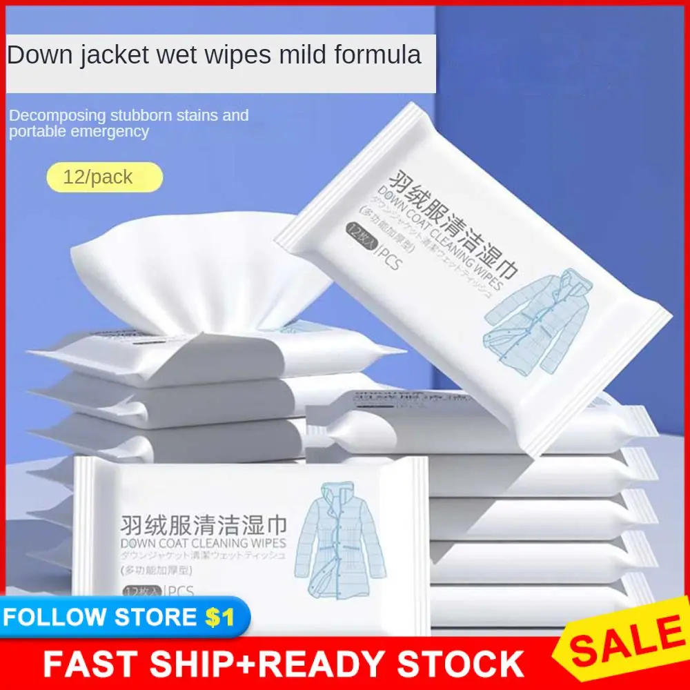 

Special Dry Cleaning Agent Strong Decontamination Clothes Wiping Wet Paper Laundry Stain Removers Cleaning Wipes Water-free