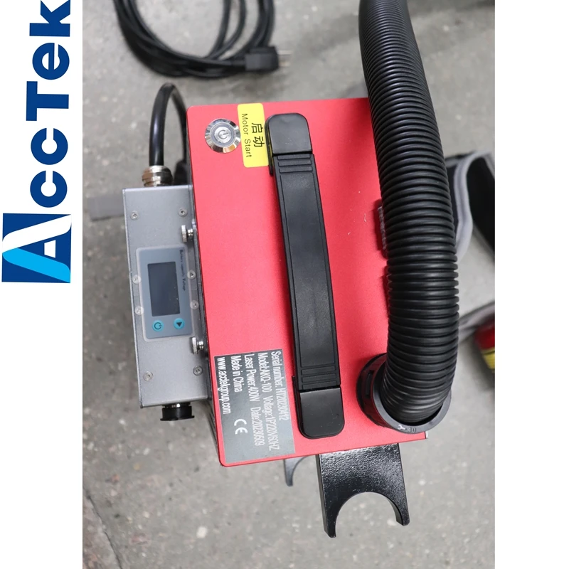 Backpack Pulse 200W Laser Cleaning Machine Rust Oil Paint Metal Mini Laser Rust Removal Machine 5