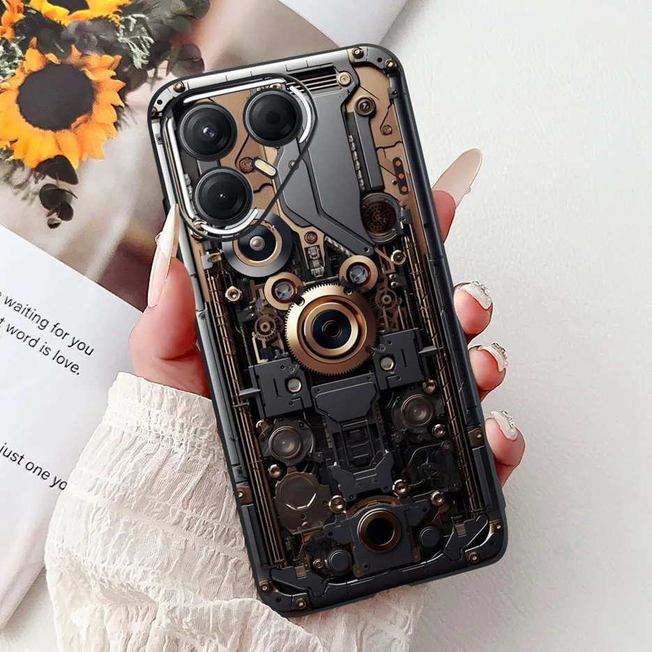 Stylish Painted Soft Silicone Phone Case Cover