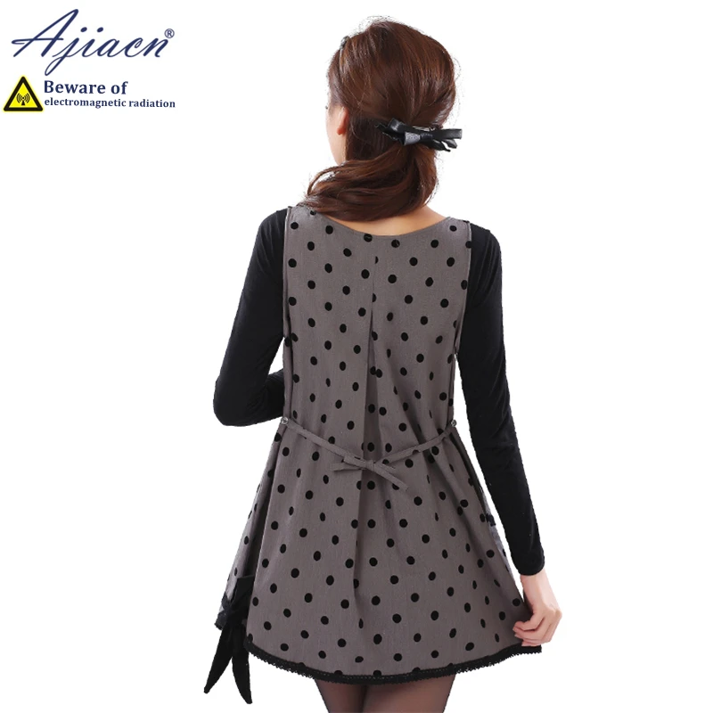 فستان حمل من نسيج الألياف المعدنية المضاد للإشعاع،...